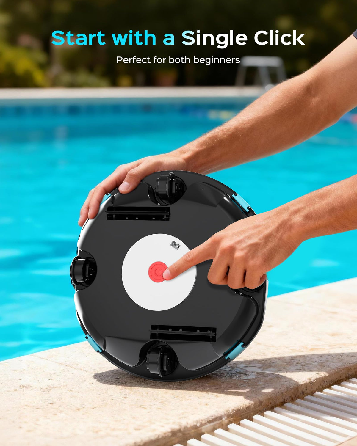 Winny Pool Cleaner universal compatibility suits above-ground pools and various surfaces.
