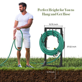 Winpull detachable hose storage hanger keeps hoses and tools organized and easy to move.