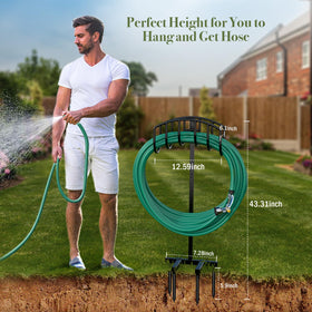 Winpull detachable hose storage hanger for easy seasonal storage