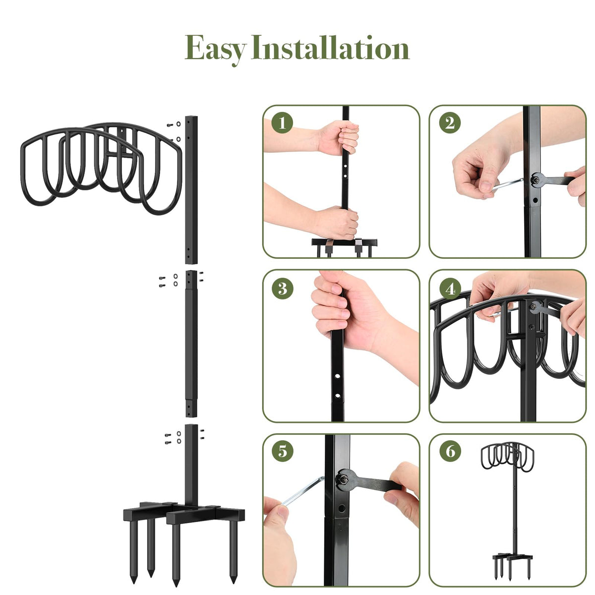 Winpull two-style install makes freestanding or wall-mounted setup easy