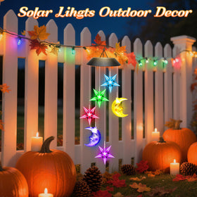 Winzwon color-changing solar lights glow for magical nights