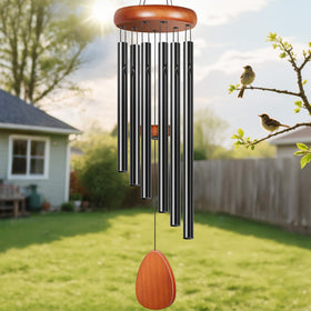 Winzwon wind chimes outdoor garden hanging for tranquil yard ambience.