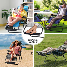 Wiojtry outdoor relaxation footrest cushions support after outdoor activities