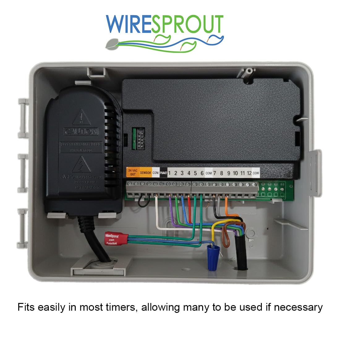 WireSprout bypass wire setup highlights underground repair without digging or trenching.