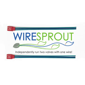 WireSprout front view shows a compact sprinkler wire multiplier ready for installation.
