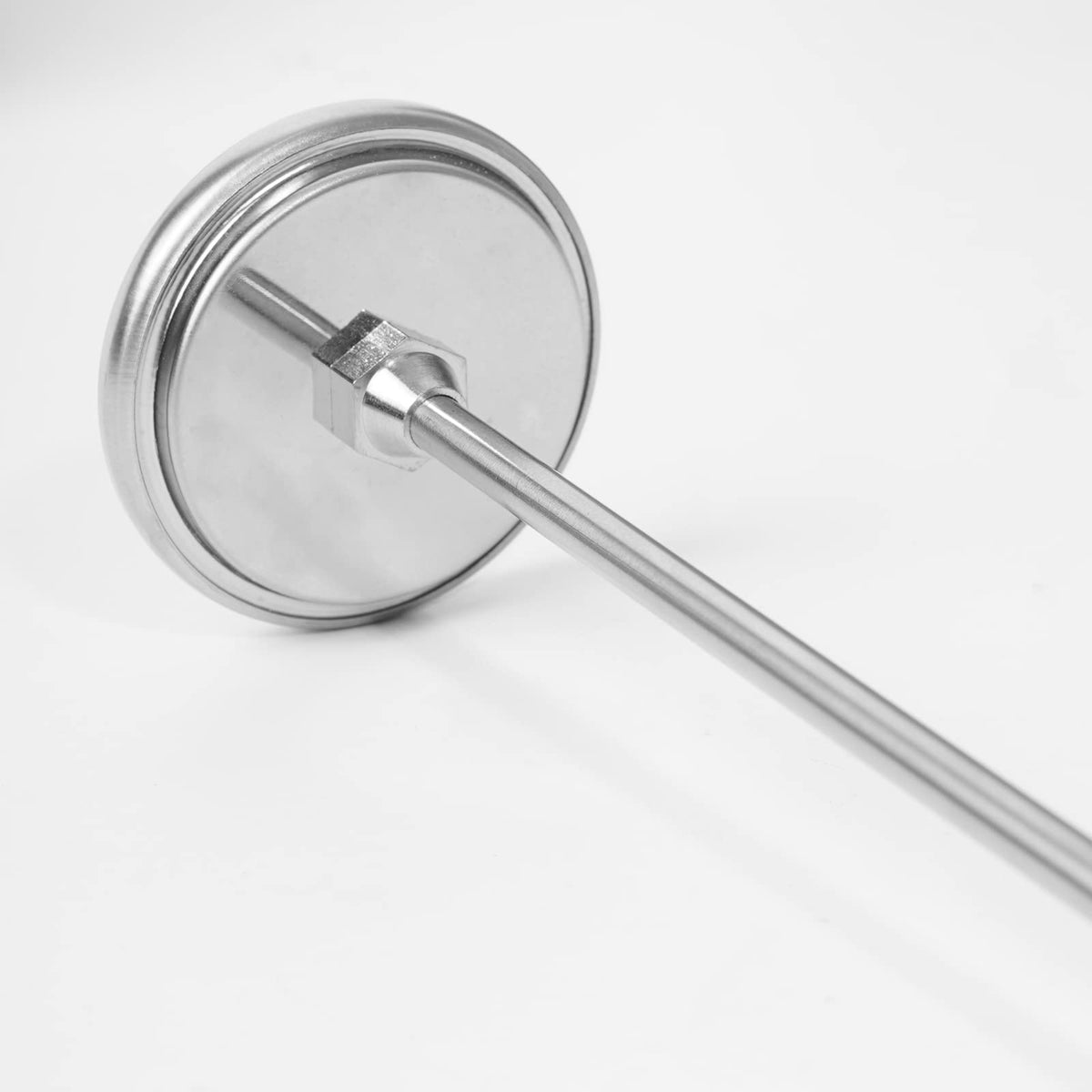Wirezar easy read dial shows soil temperature after insertion