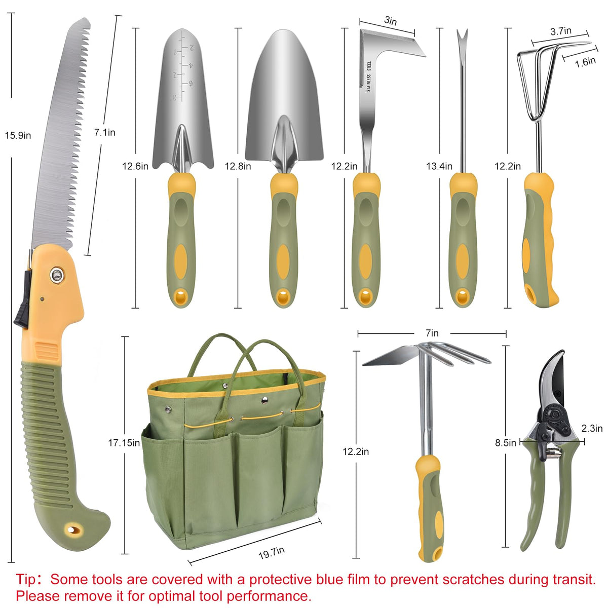 WisaKey stainless steel tools demonstrate durability and rust resistance.