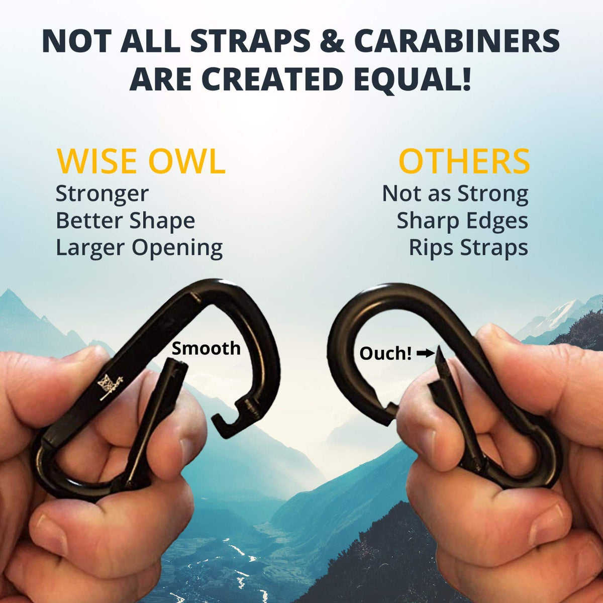 Wise Owl Outfitters Talon hammock straps strap-02 compatibility with various hammocks