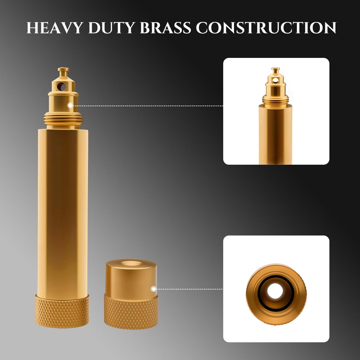 Wiseflow brass twist hose nozzle jet spray for heavy cleaning