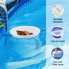 WISHDIAM hot tub filter socks reduce clogging and simplify cleaning.