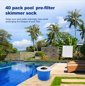 WISHDIAM pool socks fit inground and above-ground setups for greater versatility.