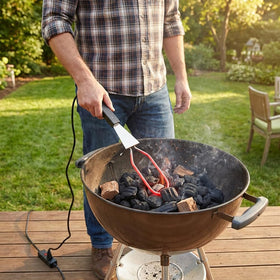 WishDirect long cord and insulated handle enable hands-free use.
