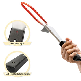 WishDirect 29-inch cord keeps hands away from heat for safe operation.
