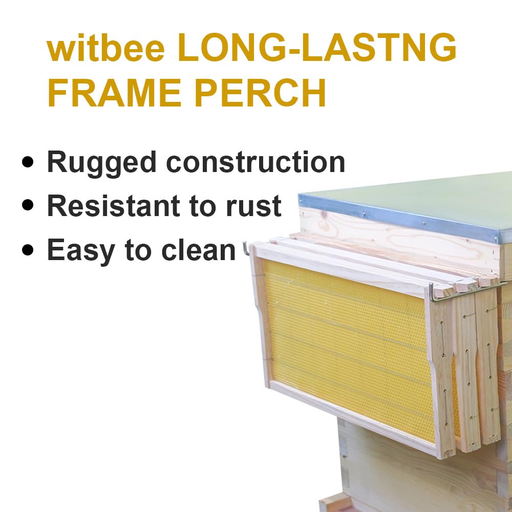 Witbee durable stainless steel hive frame holder for long-lasting, reliable use