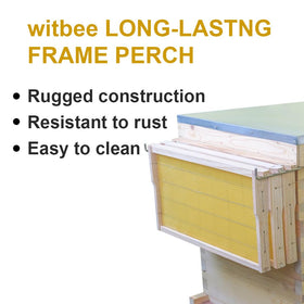 Witbee durable stainless steel hive frame holder for long-lasting, reliable use