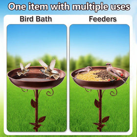 WITELIDA 12-inch bowl removable for easy cleaning and refilling.