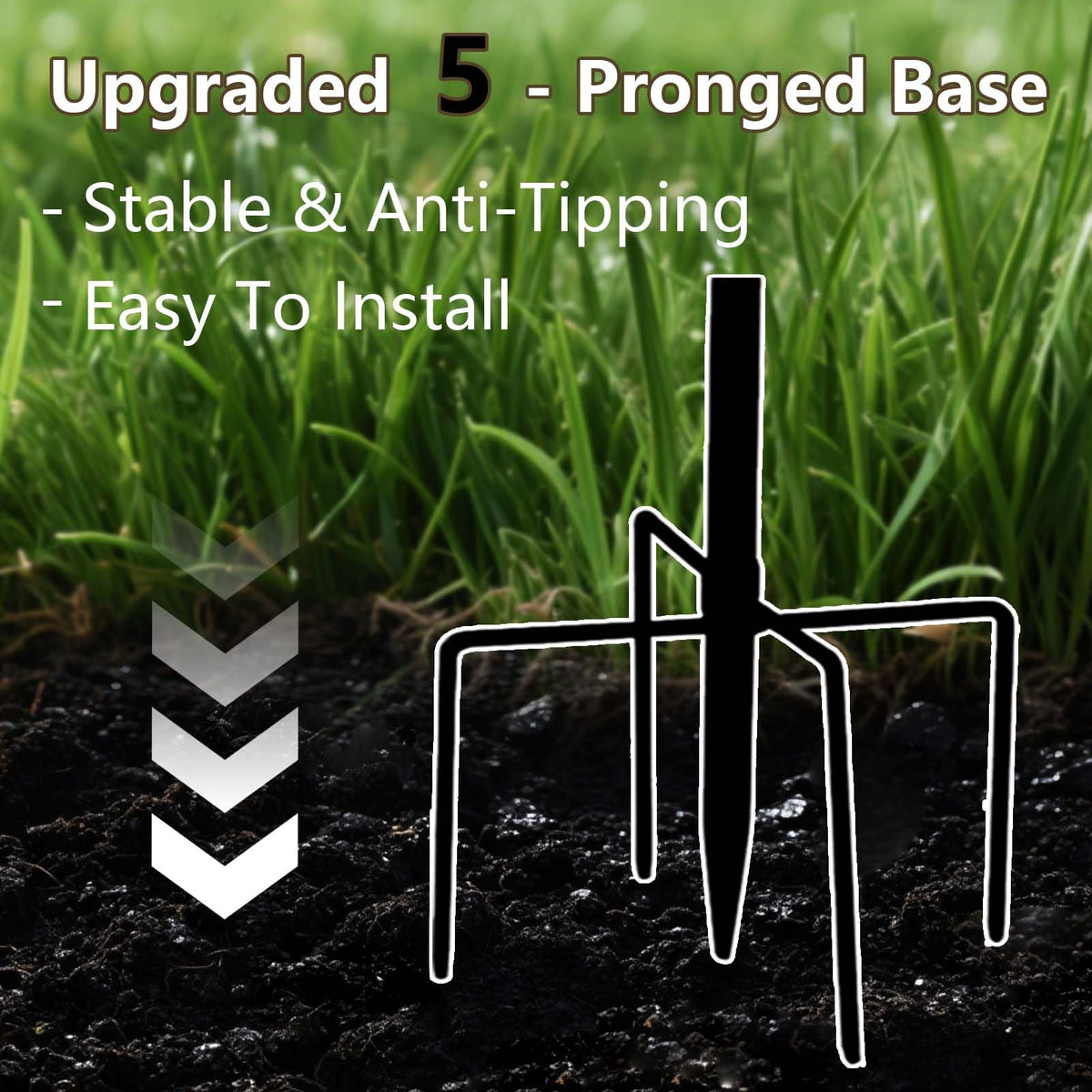 Tool-free assembly in minutes for quick setup on patios or backyards.