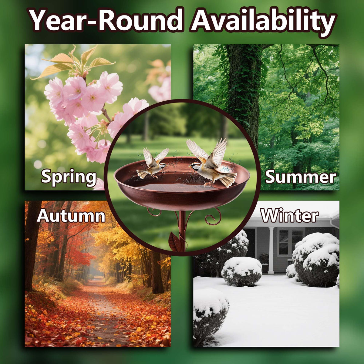 WITELIDA detachable bowl simplifies maintenance and bird care.