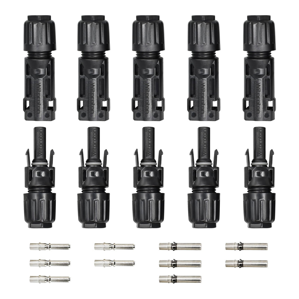 Witproton 8AWG solar connector with pro-grade housing for durable PV connections