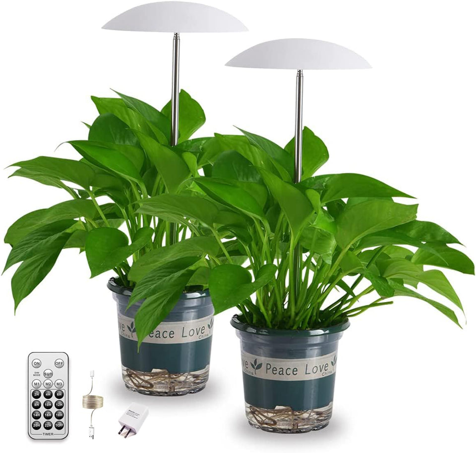 Witsanlex LED grow lights front view showing compact design for indoor use