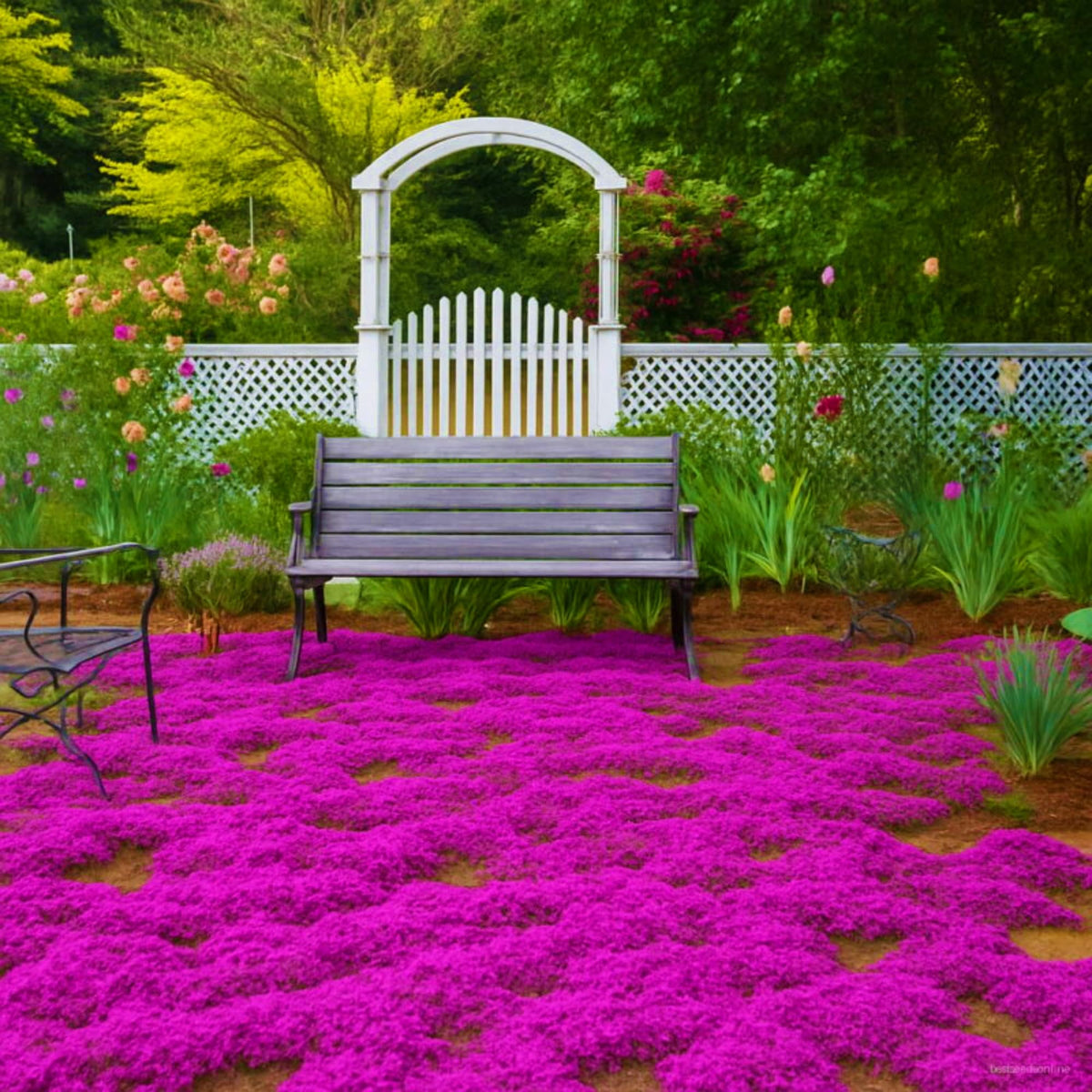 Wivolibe ground-cover thyme: ideal for sunny borders and between pavers.