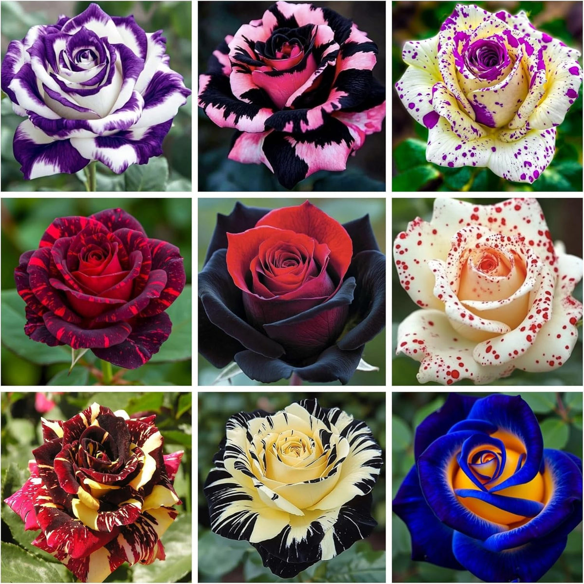 Wivolibe rose seeds mixed pack colors create a vibrant garden display