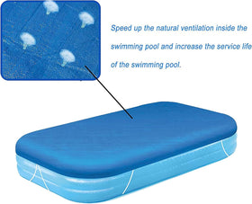 WJGHRH rectangular pool cover 120x72 quick uncover for fast pool access