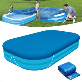 WJGHRH rectangular pool cover 120x72 folded storage saves space after use