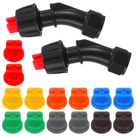 WJIAAA 2-set flat fan nozzle pack for versatile spray tasks