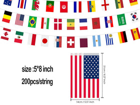 WJQMF easy-hang bunting for quick setup in bars and clubs
