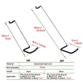 WLSANX 10-inch branch puller provides precise bending leverage.
