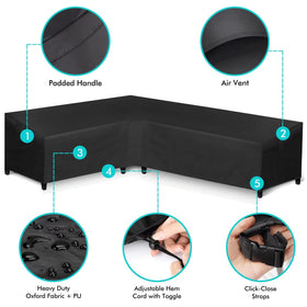 WLEAFJ air vent design promotes airflow and reduces condensation.
