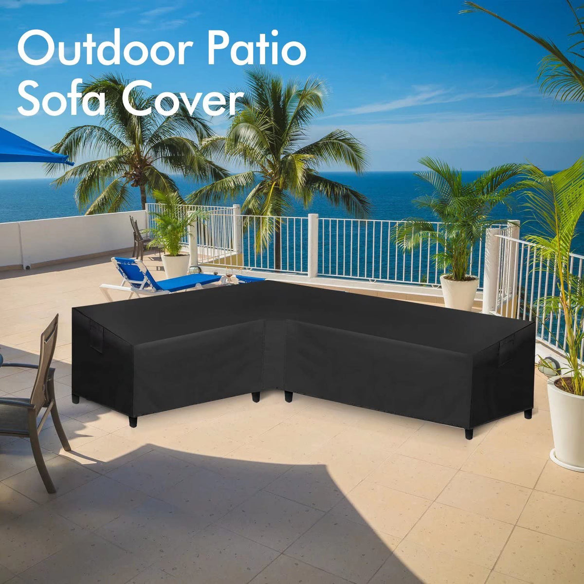 WLEAFJ backyard scene emphasizes easy cleaning and maintenance.