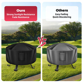 WLEAFJ universal fit covers pits up to 34 inches
