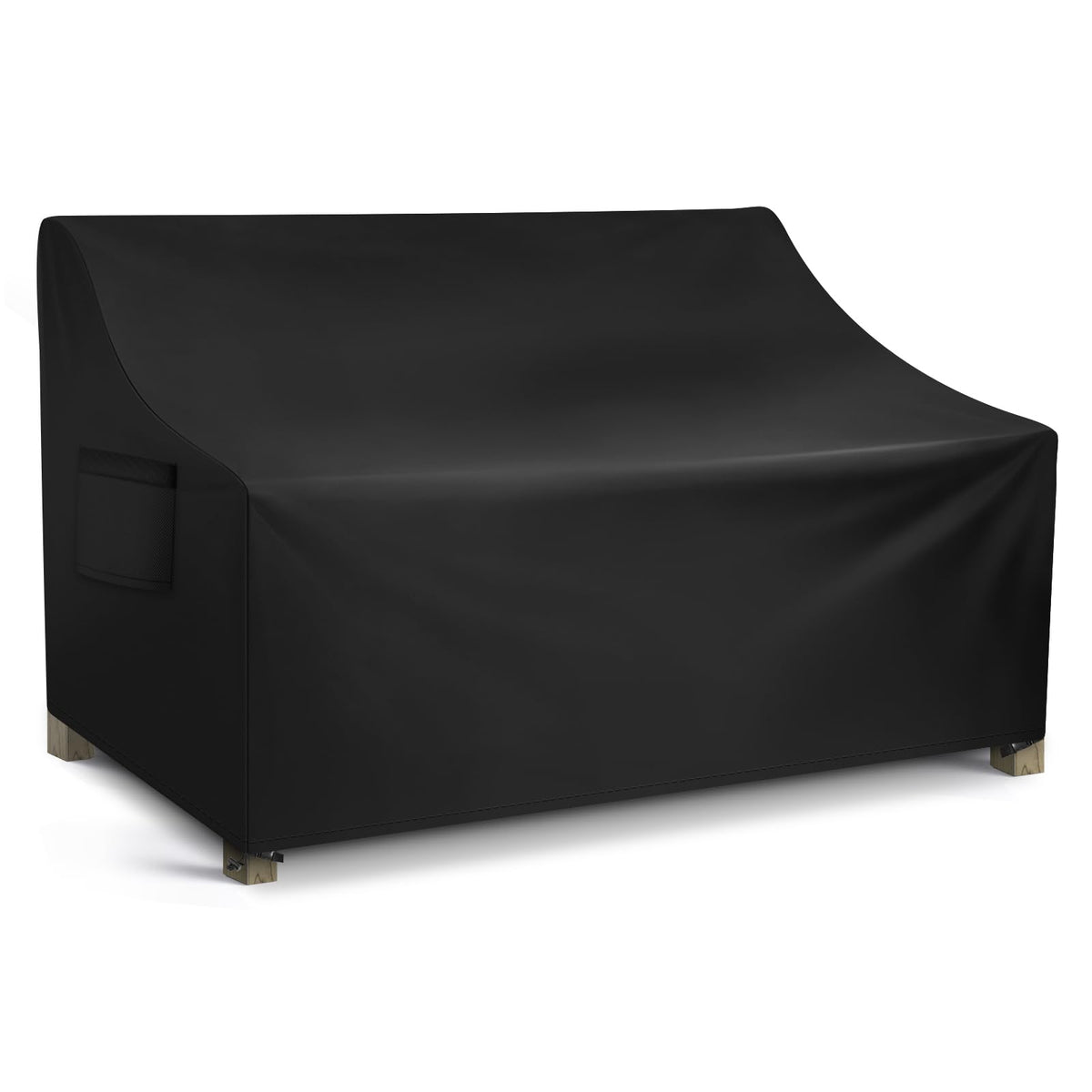 WLEAFJ 3 seater patio sofa cover fits snugly to protect outdoor seating