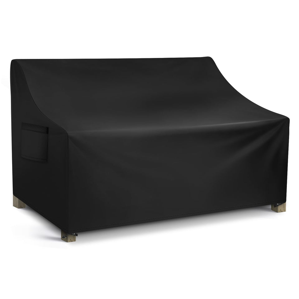 WLEAFJ 3 seater patio sofa cover fits snugly to protect outdoor seating