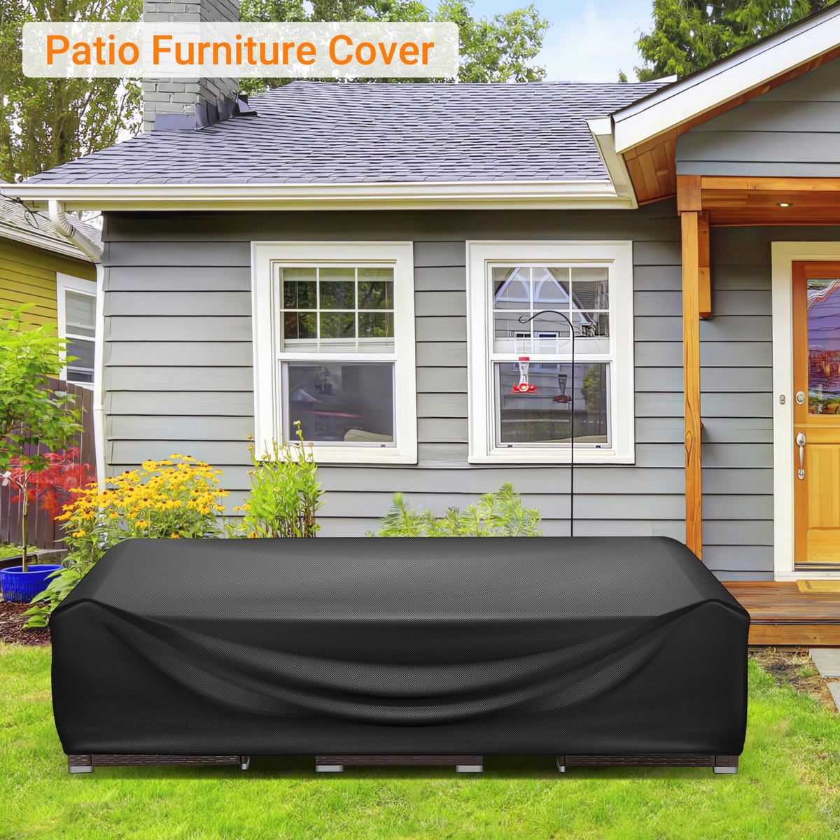 WLEAFJ weatherproof cover shields furniture in various weather