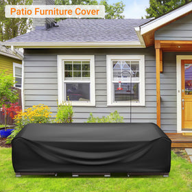 WLEAFJ weatherproof cover shields furniture in various weather