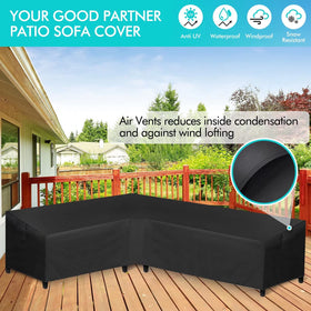 WLEAFJ wind-resistant design ensures stable outdoor protection.