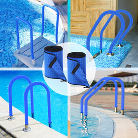 WLLEYAY anti slip silicone dots on handrail cover improve grip