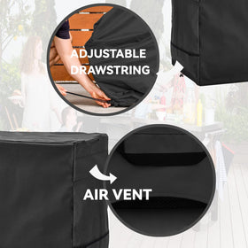 Wnanan windproof buckle and bottom drawstring keep cover secure