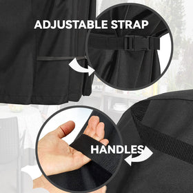 Wnanan windproof buckle and bottom drawstring enhance security.