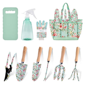 WNJ 10-piece floral garden tools pruner for precise pruning with ergonomic grip