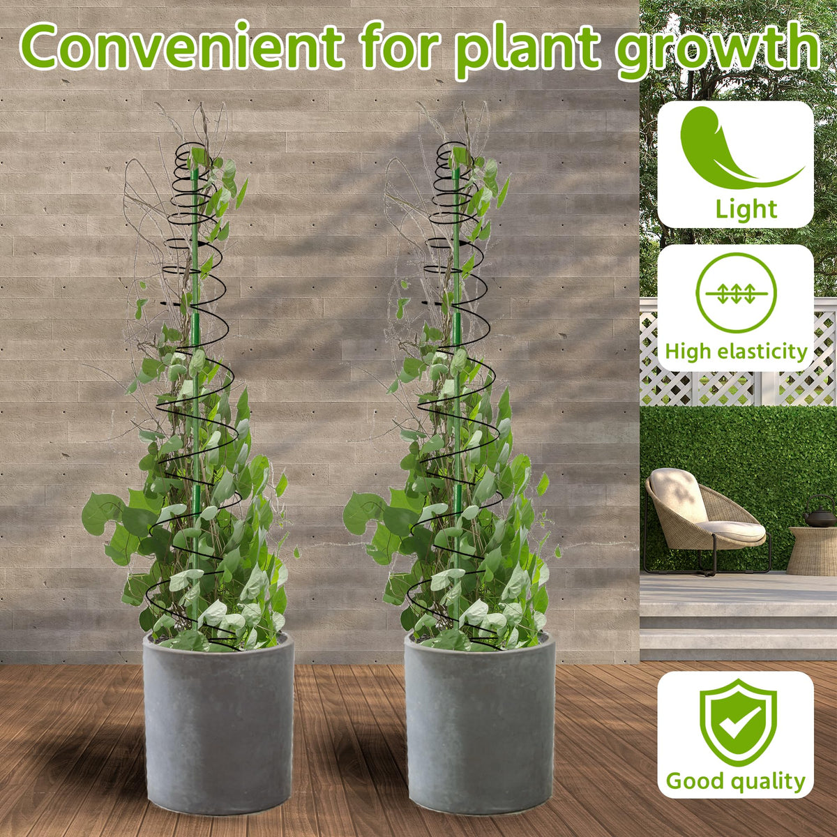 WNJ weather-resistant kit ready for year-round garden use and reuse