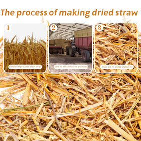 WNJ wheat straw added to compost piles for biomass