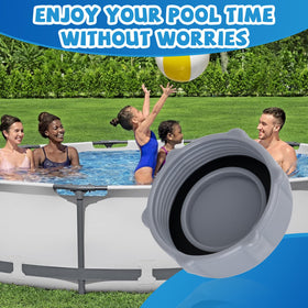 Wnzary above-ground pool accessory cap ready for seasonal use