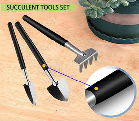 Wobodan compact storage tool kit for organized indoor gardening