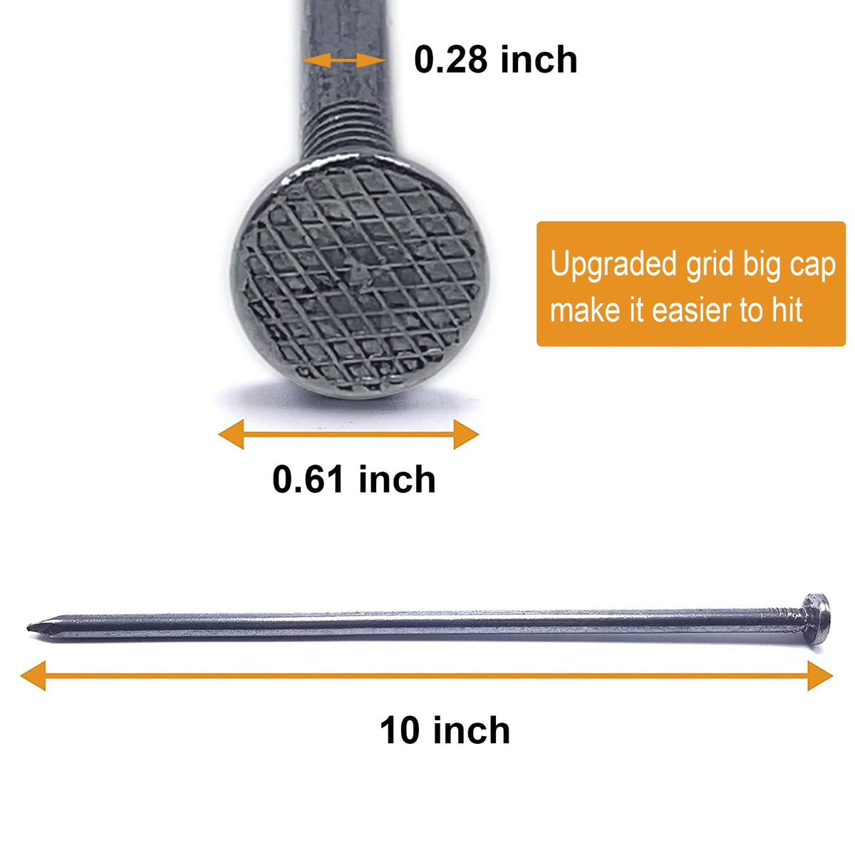 WOCHOLL metal edging spike demonstrates solid restraint for artificial turf.