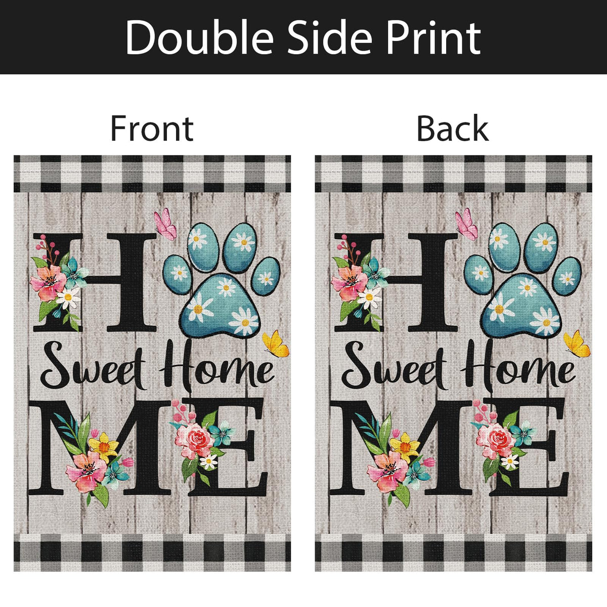Wodison outdoor flag suitable for patio, backyard or deck