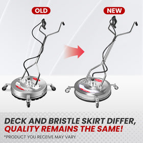 Commercial-grade WOJET surface cleaner designed for tough outdoor tasks